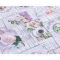 Senior Shiny Embossed Beautiful Decoration PVC Tablecloth